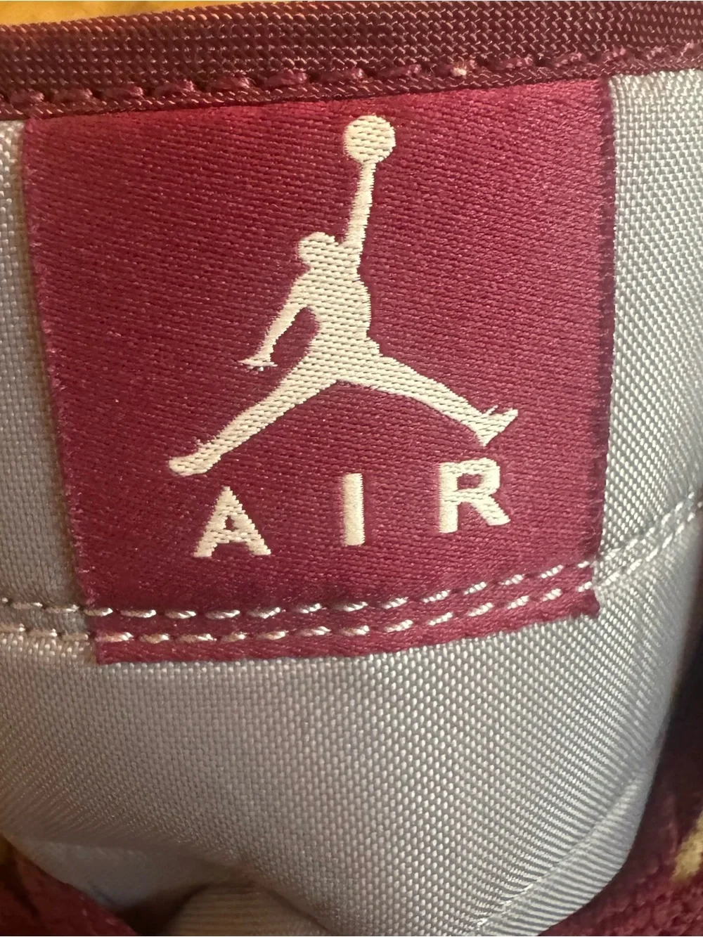 Nike Air Jordan 1 Mid Team Red Cherrywood Red Gray Men’s 10.5